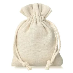 Sachet en lin - 10x14